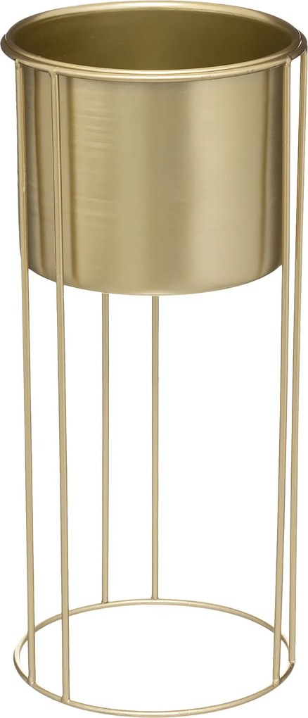 Kwietnik metalowy stojący, 2 sztuki, 58 cm