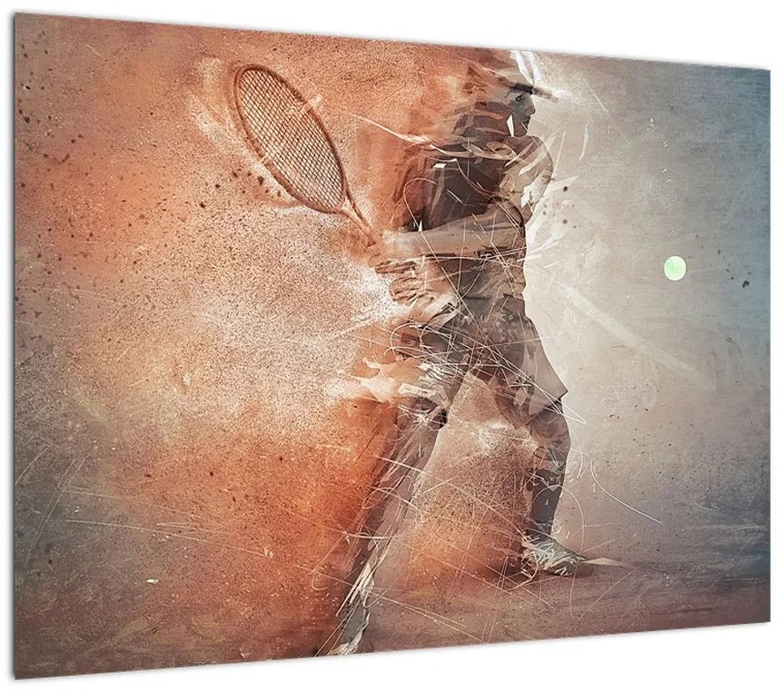 Obraz - Tenisista (70x50 cm)