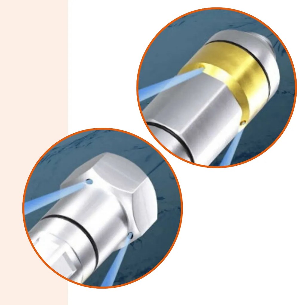 Zestaw do czyszczenia rur Premium, 15m, czarna Jurhan