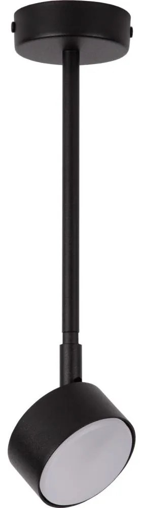 Żyrandol na drążku NEMO 1xGX53/12W/230V 35 cm czarny