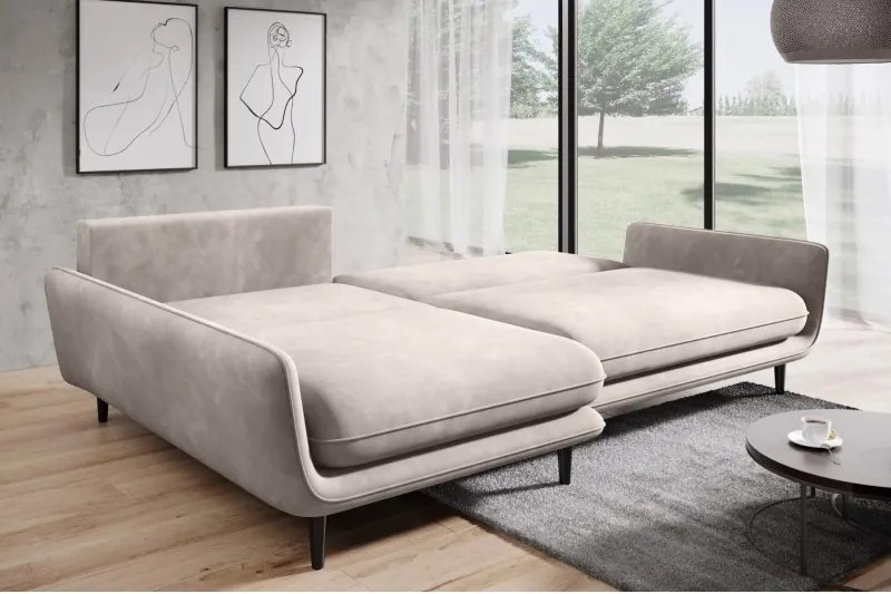 Narożnik SOLANO funkcja spania pojemnik poduszki Element 17 WERSAL