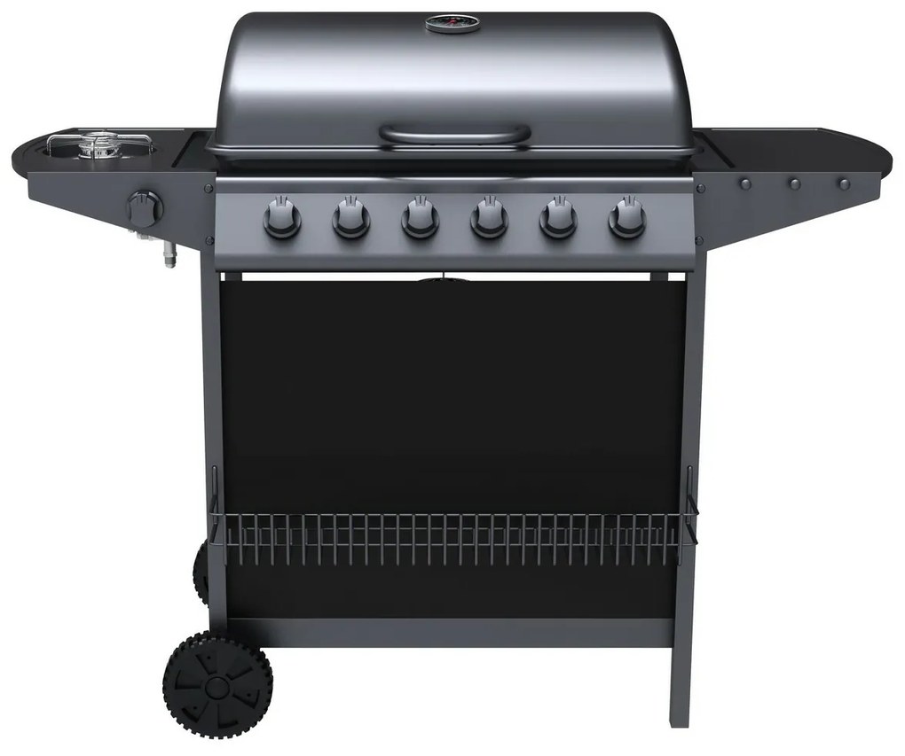 Tepro 3309 Grill gazowy Hampton 6, 6 palników, 123x 55 x 98 cm