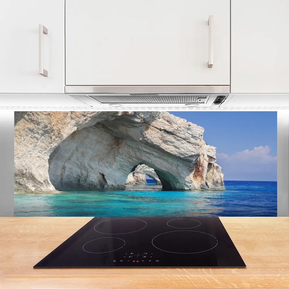 Panel nad blat kuchenny Spokojna Tafla Błękitu