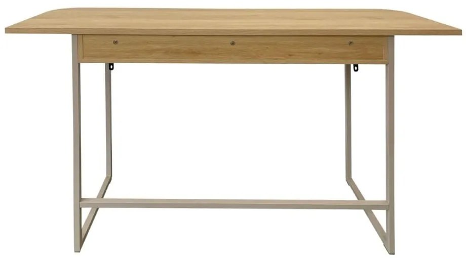 Konsola w dekorze dębu w naturalnym kolorze 40x140 cm Darlington – Actona