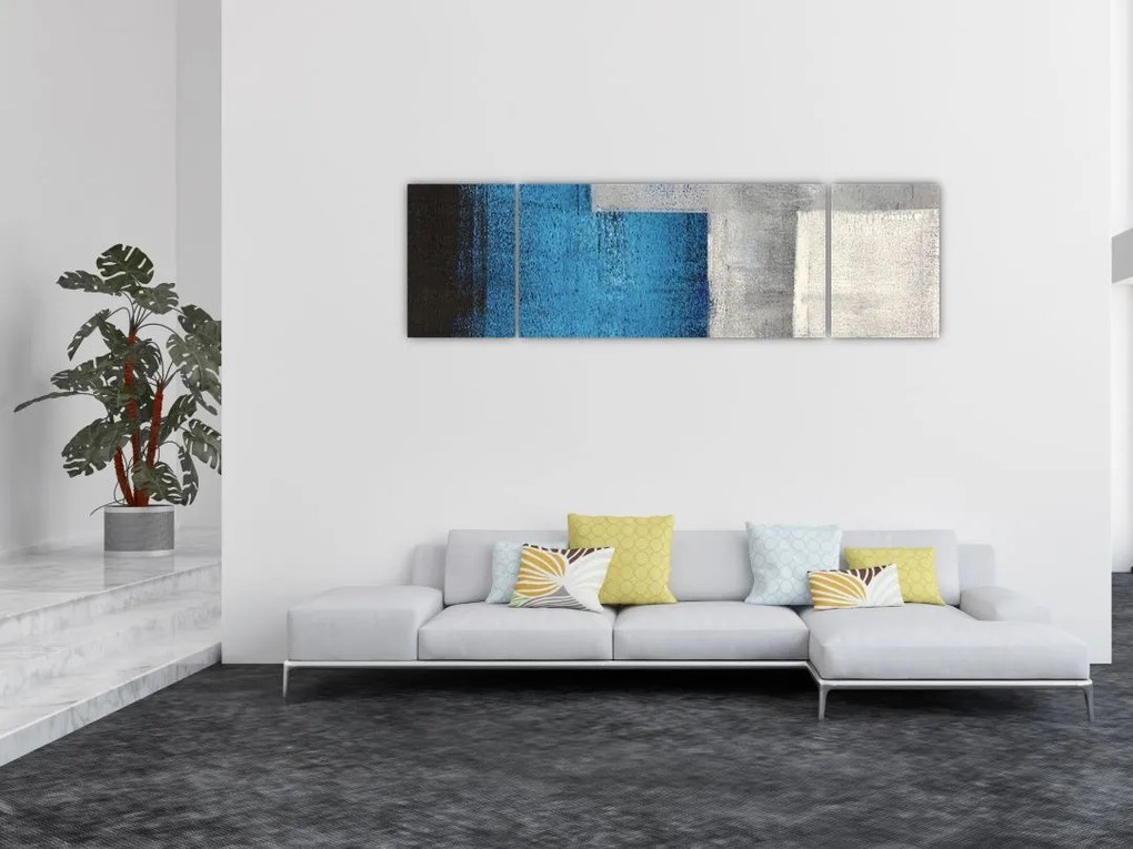 Obraz - Abstrakcja (170x50 cm)