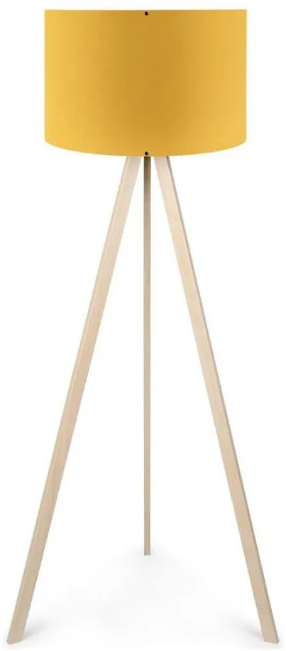 Lampa stojąca AYD 1xE27/60W/230V pomarańczowo-beżowa