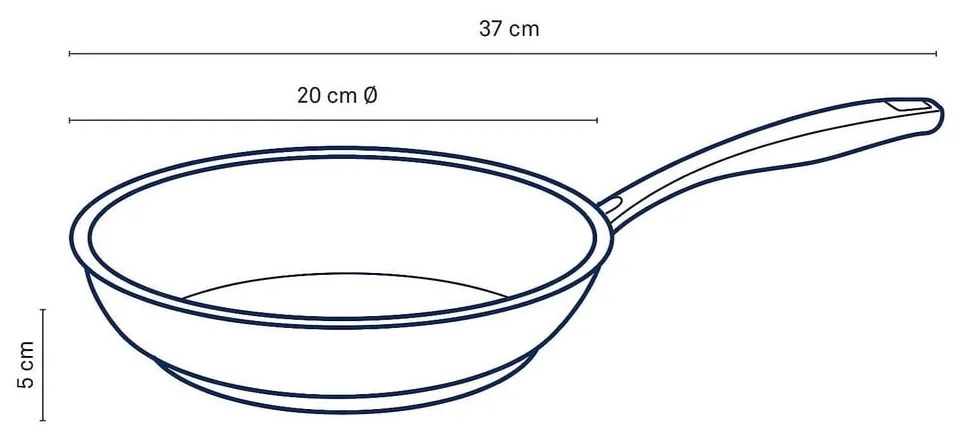 Patelnia do smażenia ze stali nierdzewnej Kela Flavoria, ø 20 cm