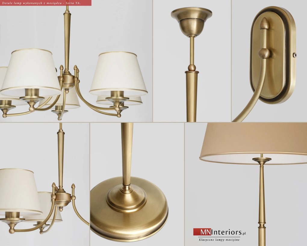 Lampa podłogowa z abażurem YA-P1