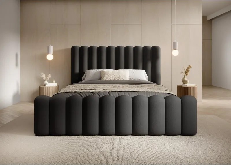 Łóżko Mona VII 200 w tkaninie Magic Velvet 2219