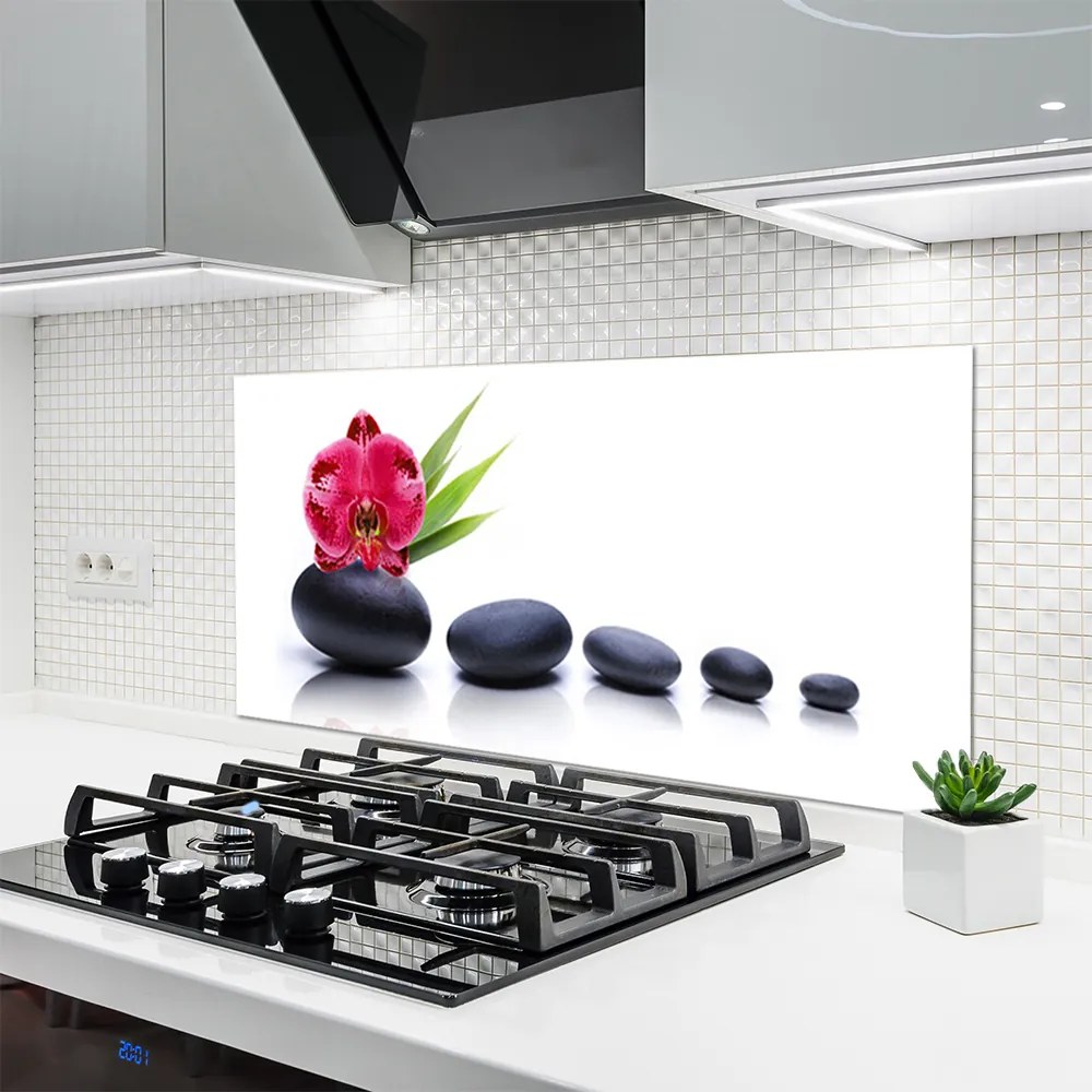 Panel Szklany Artystyczna Wizja Orchidei