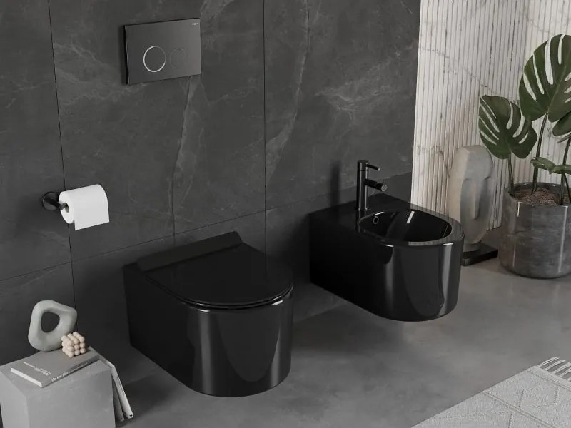 Mexen Sofia bidet wiszący, czarny - 35544870