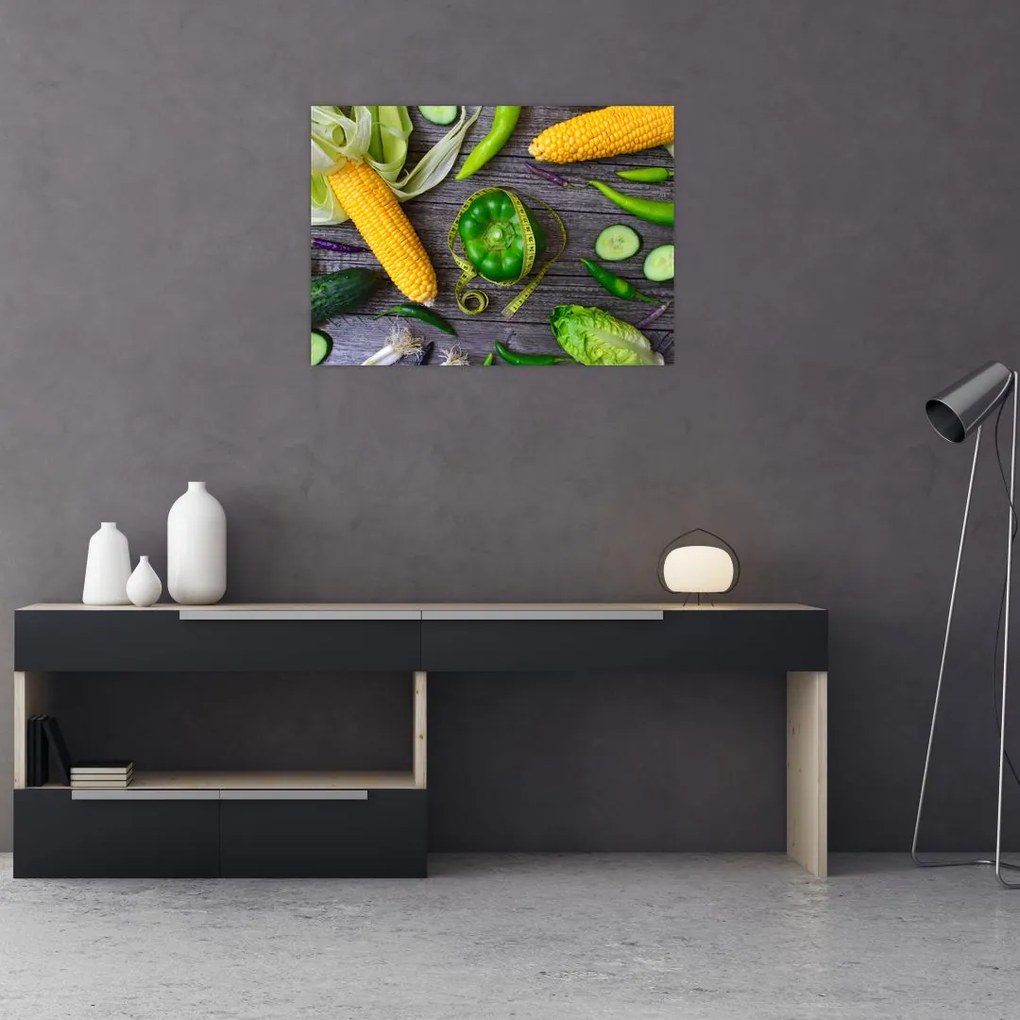 Obraz z warzywami (70x50 cm)