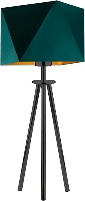 Lampka nocna do sypialni na czarnym stelażu - Z2-T44