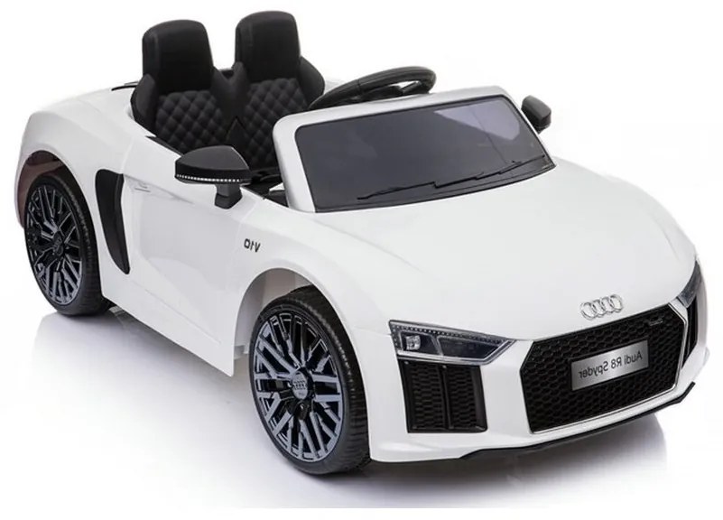 Auto na akumulator audi r8 spyder biały