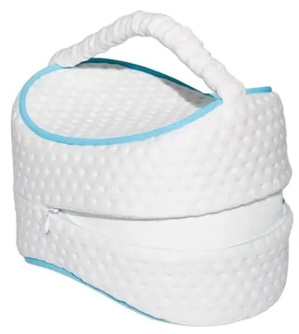 Poduszka ergonomiczna wypełniona pianką pamięciową 18x23 cm – Mila Home