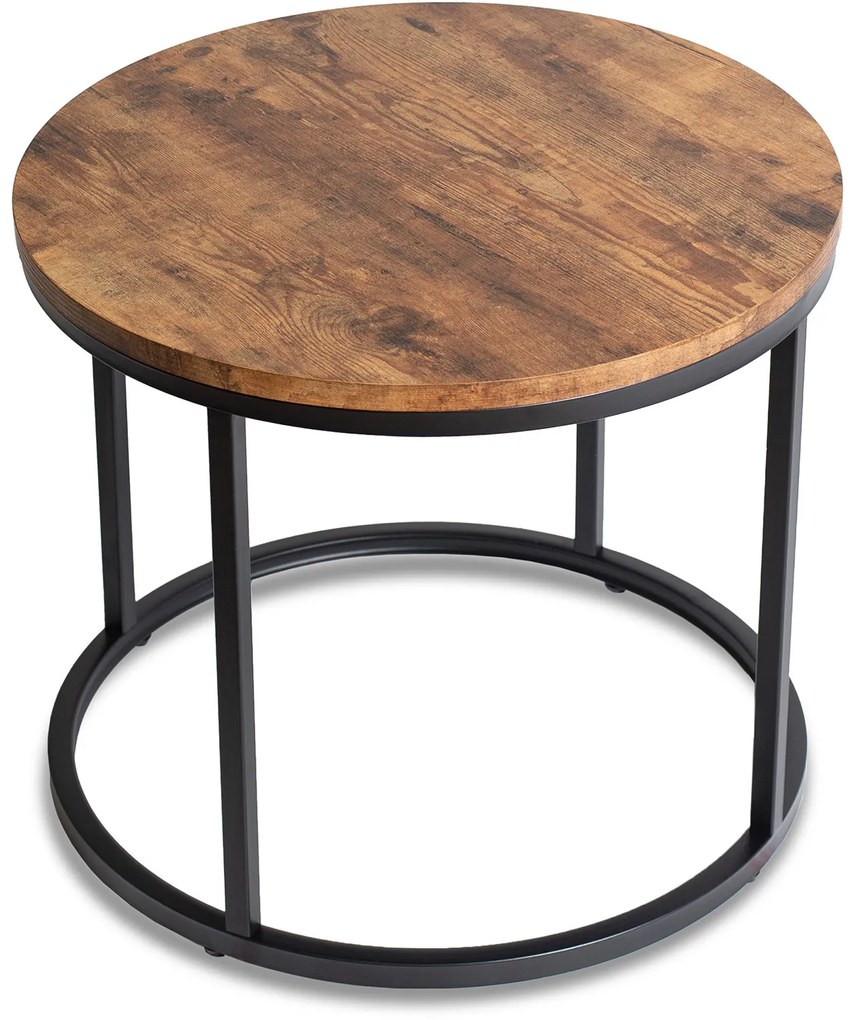 Stolik Kawowy TIM 53 cm Dąb Rustykalny Nowoczesny Loft
