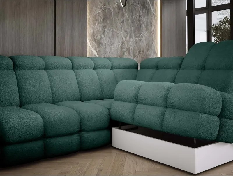 Narożnik TOLLO XL z elektryczną regulacją siedziska WERSAL