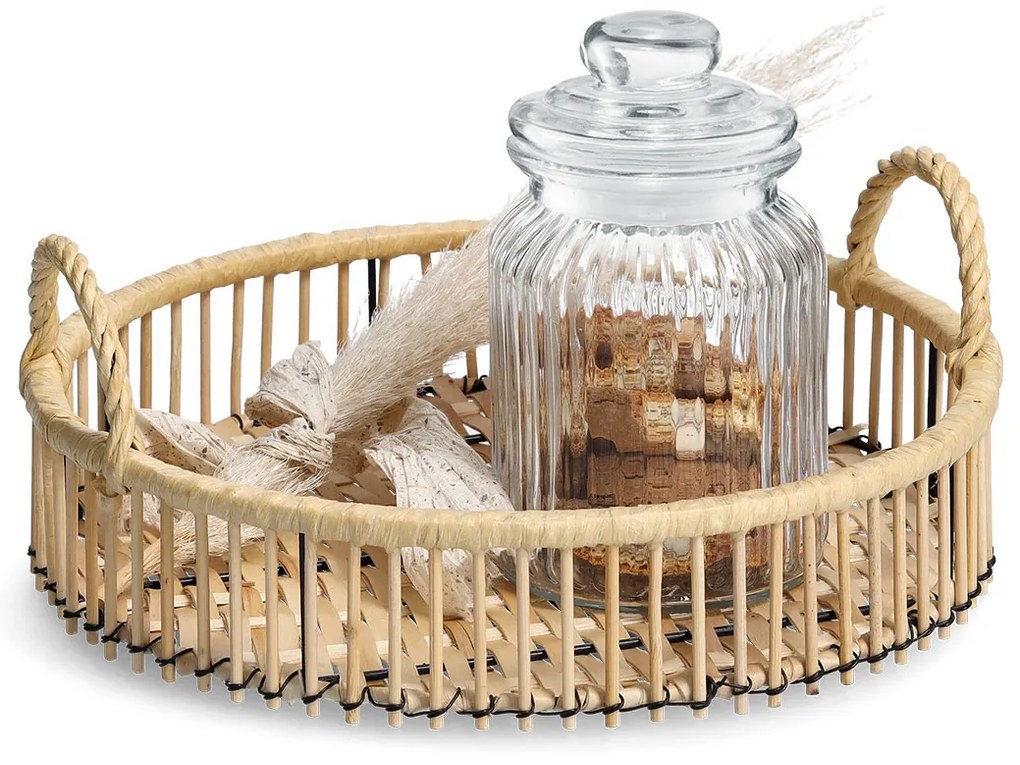 Taca dekoracyjna RATTAN, Ø 32 cm, ZELLER