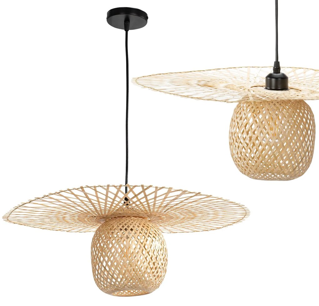 LAMPA SUFITOWA WISZĄCA BOHO NATURAL APP881-1CP