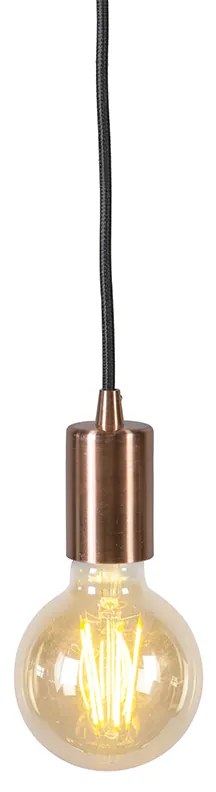 Industrialna lampa wisząca miedziana - Facil
