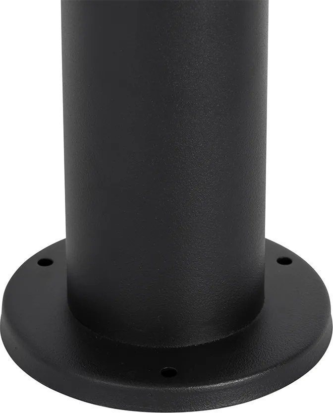 Stojąca lampa zewnętrzna czarna 45 cm IP44 regulowana 2-światłowa - Duo