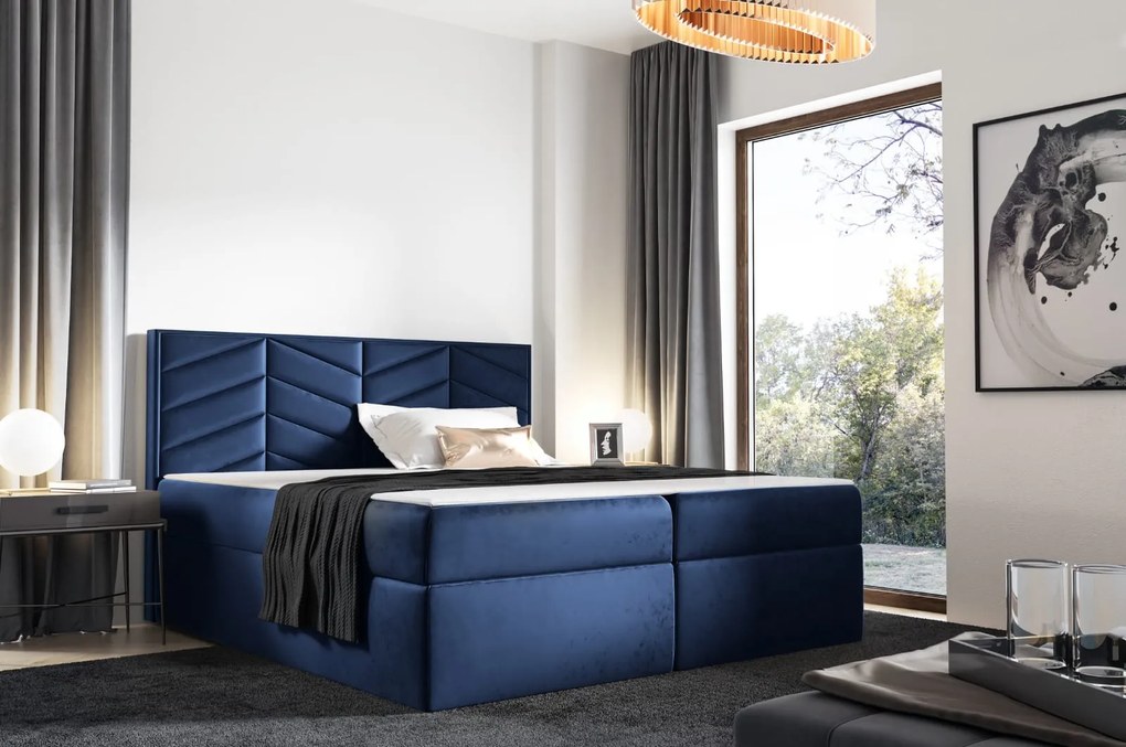 Łóżko kontynentalne Prado podwójne