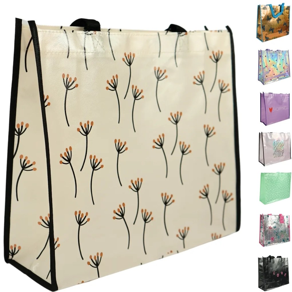 Torba na zakupy SHOP & GO 37 cm - różne warianty Wersja sofy: Butterfly