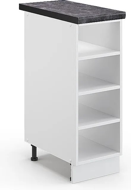 Półka kuchenna biały 30x60x82 fame-line