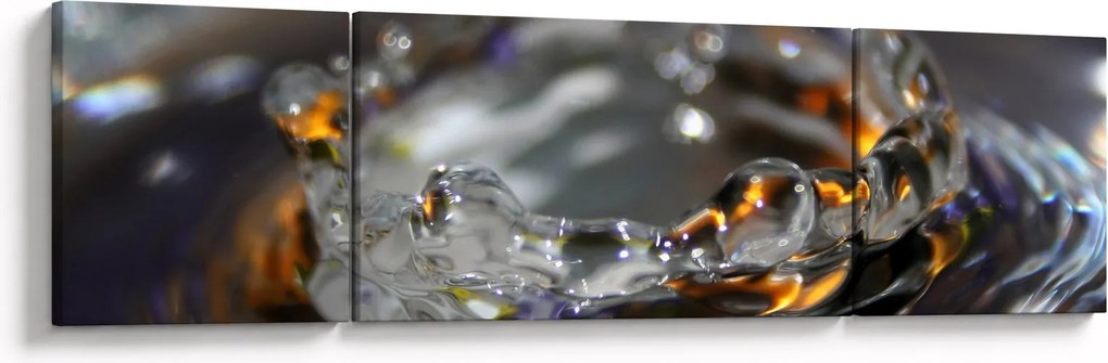 Obraz bransoletki z kropel wody (170x50 cm)