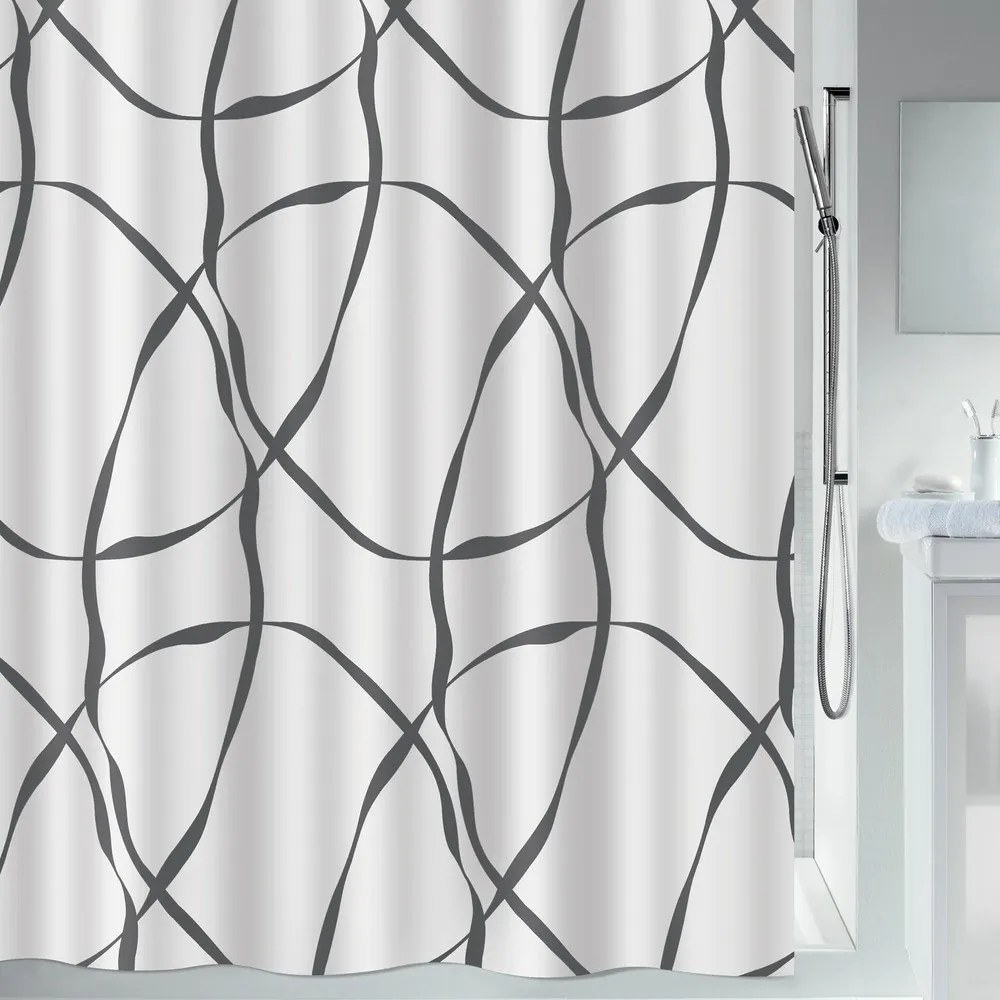 Zasłona prysznicowa 120x200 cm Ribbon – Spirella