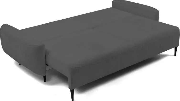 Sofa BOHO z funkcja spania i pojemnikiem GRAFITOWY PERFECT HARMONY 90