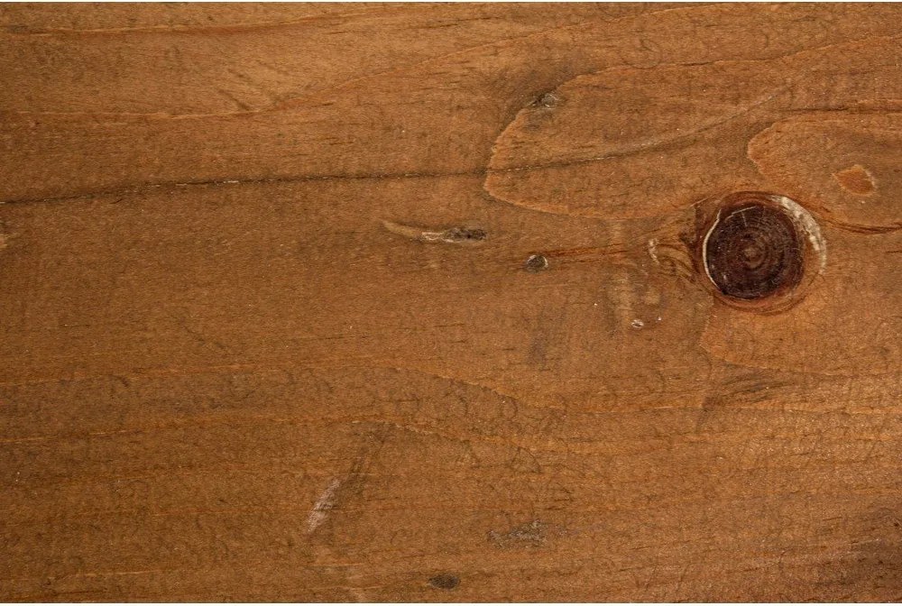 Szary/w naturalnym kolorze metalowy okrągły stolik ø 90 cm Lancaster – Bizzotto