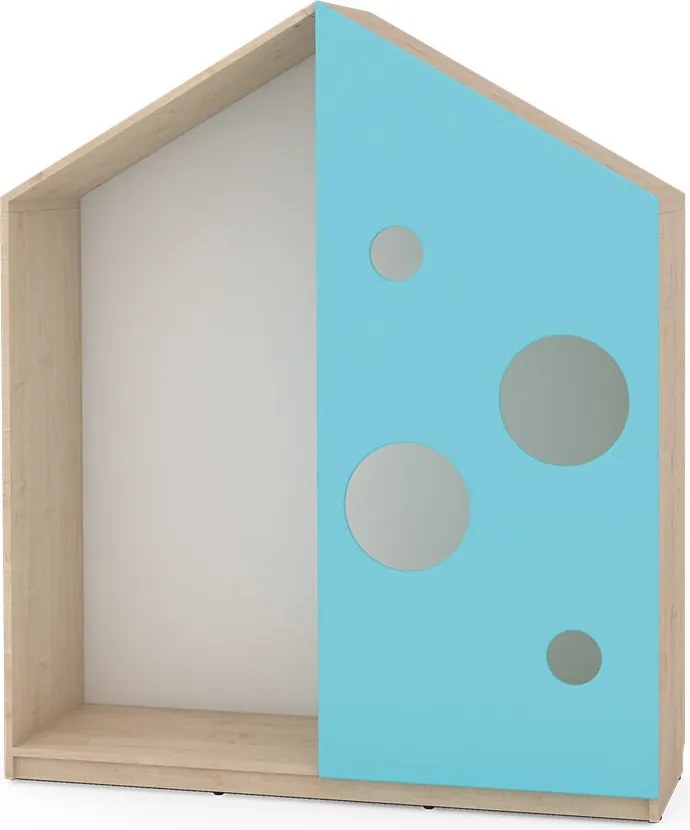 Regał Domek do przedszkola Feria klon