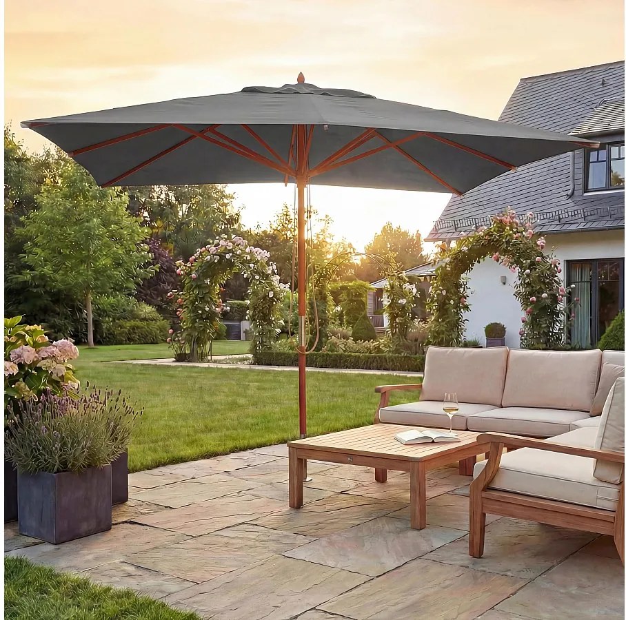 Parasol gastronomiczny MCW-C57 I,  antracytowy