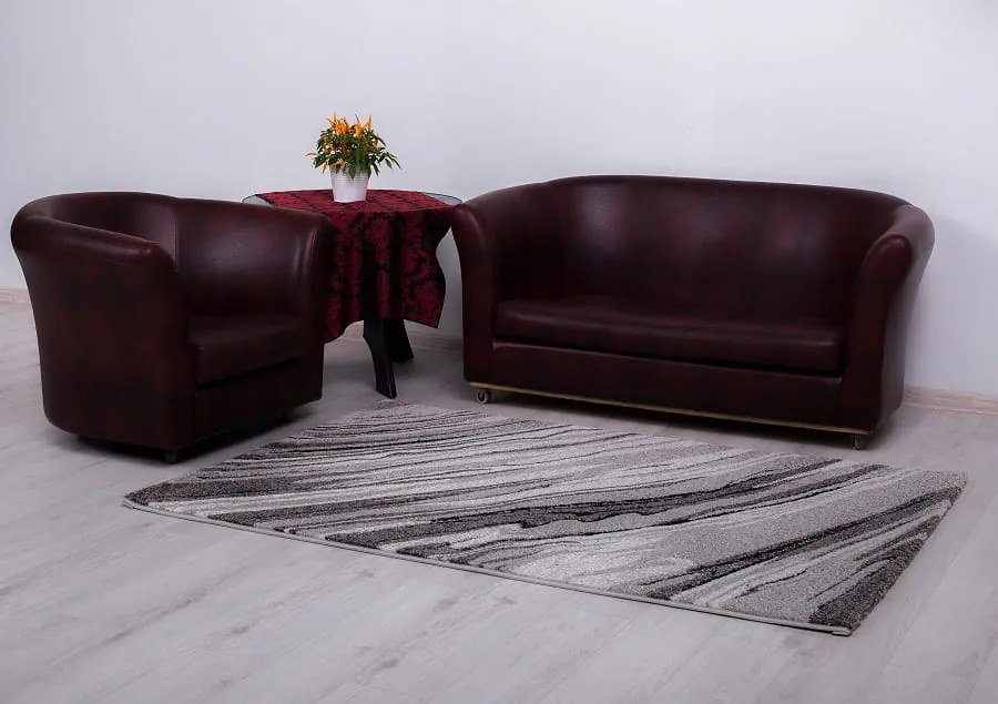 Dywan Mallorca Fala szara 80 cm x 150 cm
