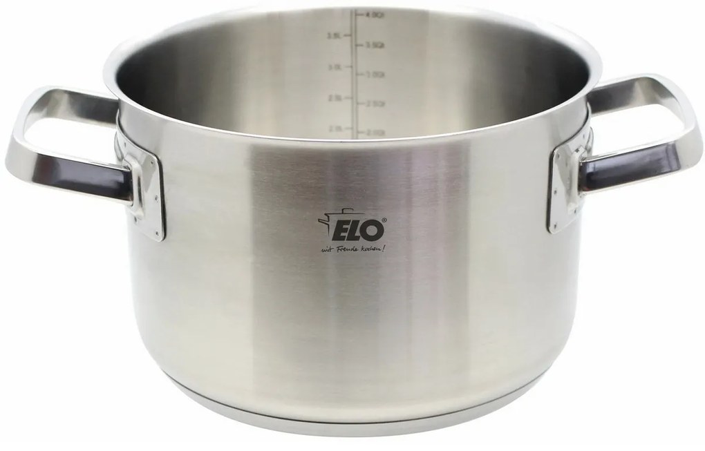 Elo 24228 Garnek ze stali nierdzewnej ProfiCuisine 28 cm, 9 l, 9 l