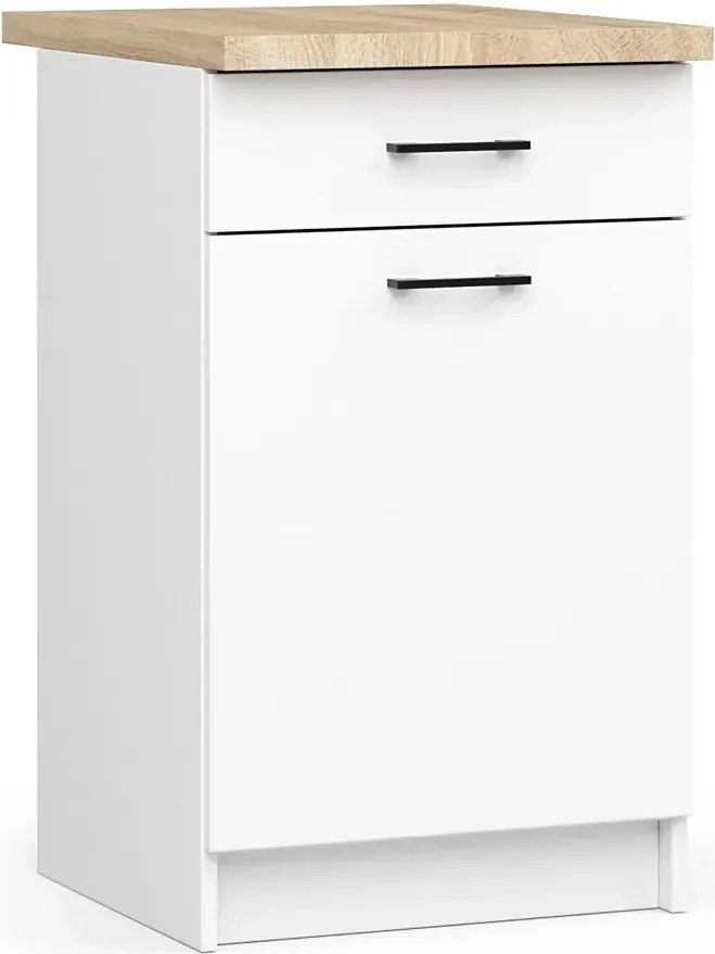 Dolna szafka kuchenna z blatem 50 cm R7-D40