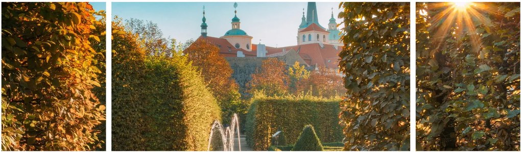 Obraz - Pałac Wallensteina (170x50 cm)