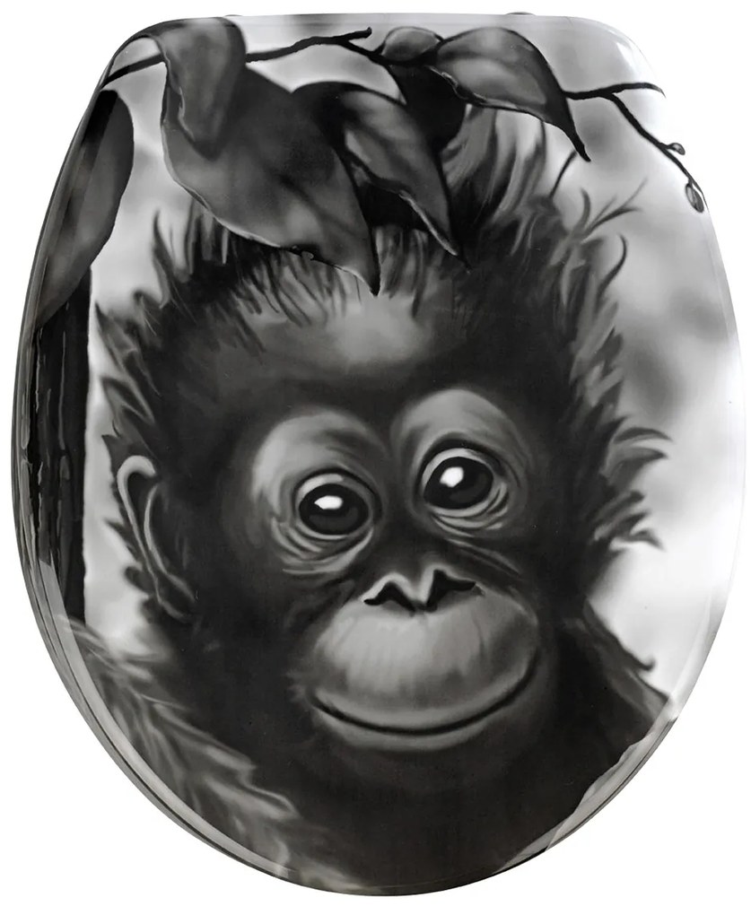 Deska sedesowa MONKEY, uniwersalna - Duroplast, WENKO