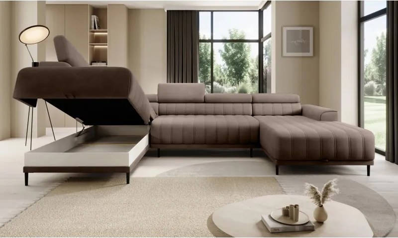 Narożnik CALDO XL z funkcją spania WERSAL