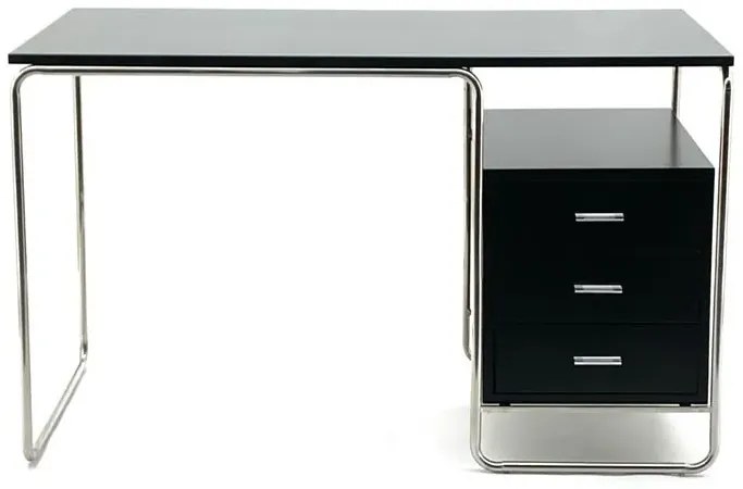 Duże czarne biurko go garażu C8-F01