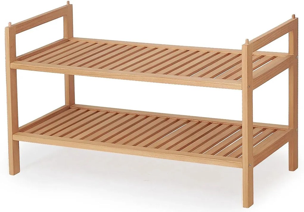 Drewniany stojak na obuwie W6-D26