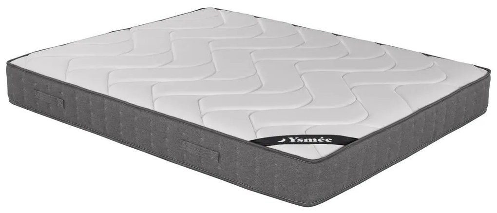 Materac ze sprężynami kieszeniowymi 5-strefowy z pamięcią kształtu BABYLONE marki YSMÉE gr. 23 cm -160x200 cm