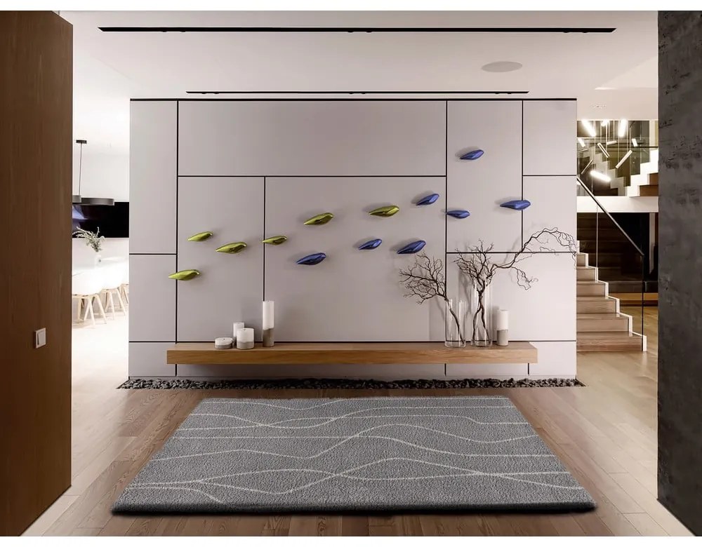 Szary dywan 160x230 cm Routa – Universal