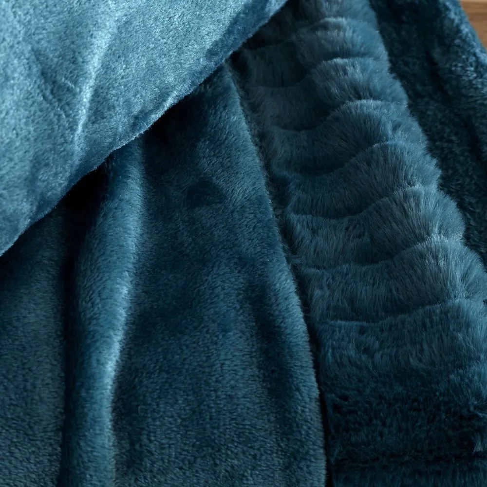 Koc 150x200 cm Velvet and Faux Fur – Catherine Lansfield