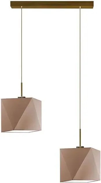 Geometryczna lampa wisząca nad stół - N6-W60