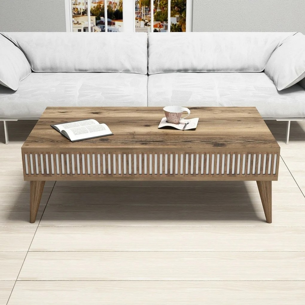 Stolik konferencyjny Mila Walnut