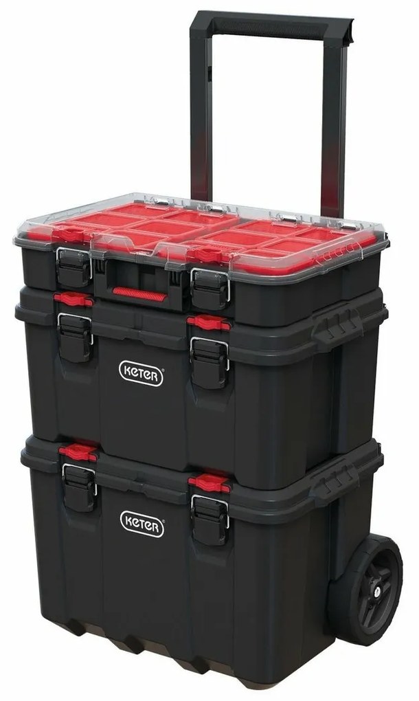 Keter Stack’N’Roll Mobilny system 3w1