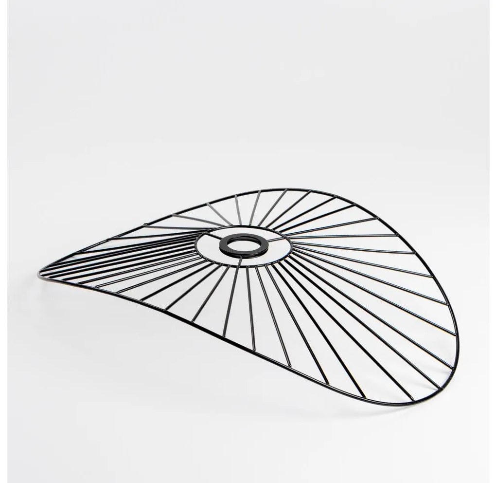 Uniwersalny abażur CURITIBA 40x56 cm czarny