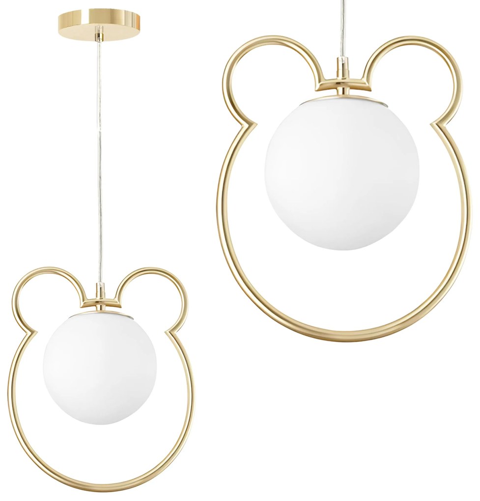 LAMPA SUFITOWA WISZĄCA Gold G105-1W
